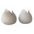 Handmade Asa Selection Germany Cream Color Porcelain Vases- Set of 2 For Sale