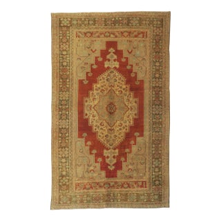 Vintage Turkish Oushak Rug 07’05 X 12’03 For Sale