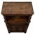 Antique English Narrow Carved Oak Court Cabinet, 1900s For Sale - Image 10 of 11