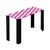 Festa Mobile Coco Console Table in Powder-Coated Aluminum by Altreforme For Sale - Image 6 of 8
