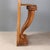 Oak Console Table with Mirror For Sale - Image 3 of 10