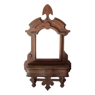 Victorian Shaving Mirror For Sale