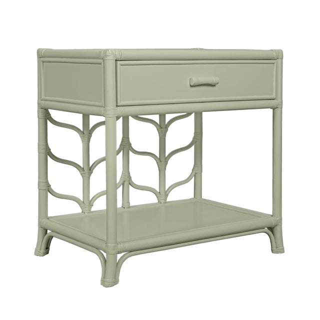 Not Yet Made - Made To Order Ivy Nightstand - Celery Green For Sale - Image 5 of 10