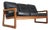 Vintage Sofa in Teak from Holstebro Möbelfabrik, 1960s For Sale