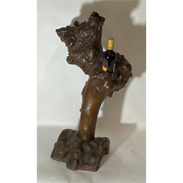 Wine Bottle Holder made from Tree Root For Sale - Image 4 of 9