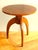 Tripod Side Table in Walnut, 1930s-1940s For Sale - Image 8 of 8