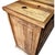Mexican Rustic Santa Fe Style Planked Ponderosa Pine Low Boy Chest of 8 Drawers Drawers For Sale - Image 10 of 16