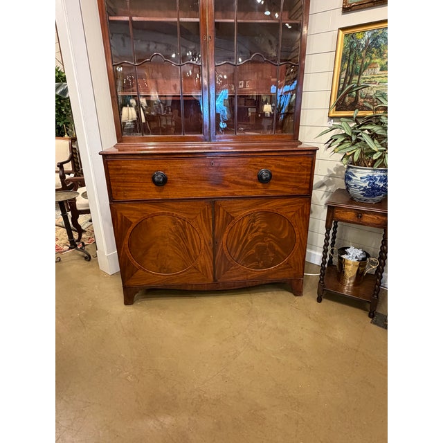 English 19th Century English Secretary Bookcase For Sale - Image 3 of 16