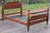 1960s Vintage John Vogler Cannonball Cherrywood Full Size Bed Frame For Sale - Image 4 of 11