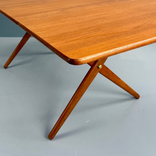 AT-309 Dining Table by Hans J. Wegner for Andreas Tuck, 1960s For Sale - Image 6 of 12