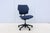 Modern Humanscale Freedom Ergonomic Armless Task Desk Chair in Blue Color Slightly Used For Sale - Image 3 of 18