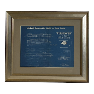 Sailboat Blueprint of the Sloop Turnover
