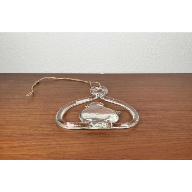 Vintage Swedish Bird Window Decoration in Glass by Bertil Vallien for Kosta Boda, 1970s For Sale - Image 9 of 10