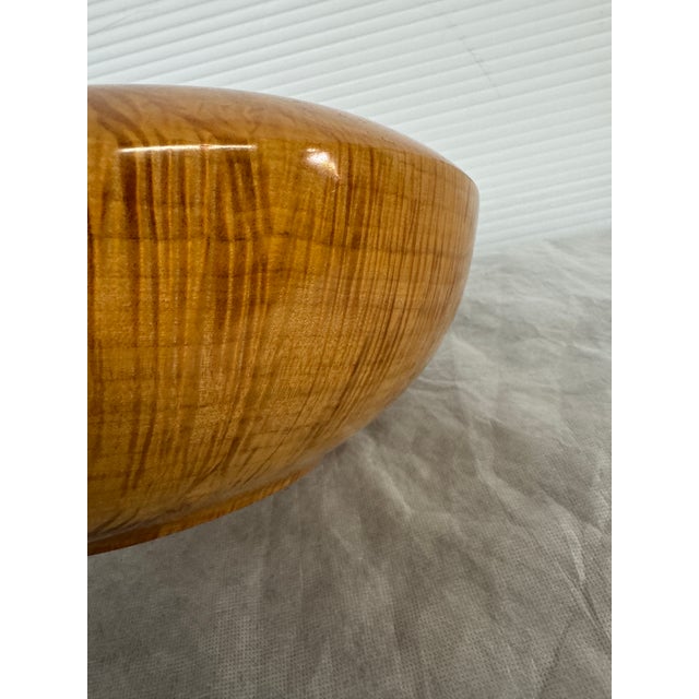 Todd Lewis Wooden Vessel, Signed For Sale - Image 11 of 12