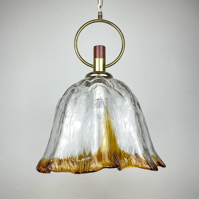 Vintage Italian Murano Pendant Lamp, 1970s For Sale - Image 13 of 18