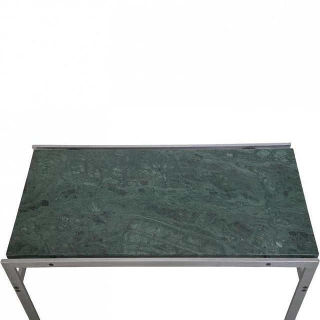 Side Table in Green Marble from Fabricius and Kastholm, 1960s For Sale - Image 3 of 16