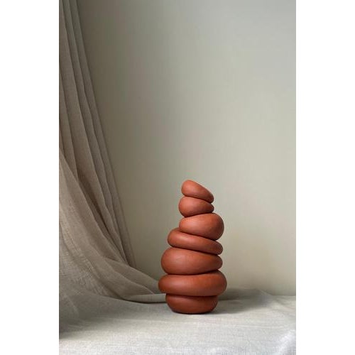 Contemporary Modder Holding It Together Ceramic Sculpture by Françoise Jeffrey For Sale - Image 3 of 10