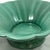 Ceramic 1930's Catalina Island Pottery Oval Scalloped Footed Centerpiece Bowl in Descano Green For Sale - Image 7 of 12