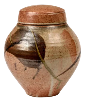 Glazed Ceramic Jar Studio Pottery Karen Karnes