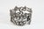 Sculptural statement bracelet from the Brutalist era (circa 1960s/1970s). This exceptional piece of jewelry was crafted...