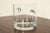 Late 20th Century Tiffany & Co. Modern Clear Crystal Champagne Ice Bucket With Scrolled Handles For Sale In South Bend - Image 6 of 15