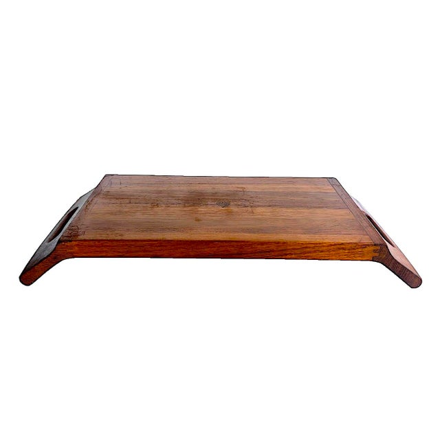 Dansk Vintage Dansk Teak Wood Large Tray Designed by Jens H. Quistgaard For Sale - Image 4 of 15