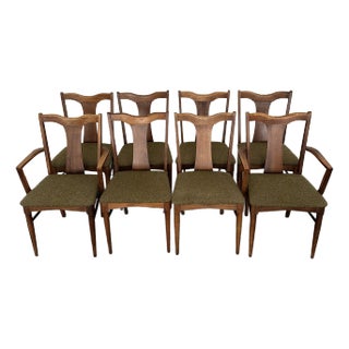 1950s Vintage Garrison Furniture Company Bonnie Dining Chair Set of 8 For Sale