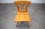 Rustic Vintage Czechoslovak Folk Farmhouse Chair in Wood, 1940s For Sale - Image 3 of 9