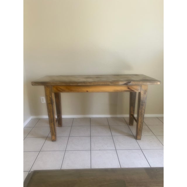 Rustic Farmhouse Buffet / Coffee Bar / Entryway Cabinet – Solid Wood For Sale - Image 9 of 11