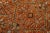 1910s 1910s Orange-Rust Antique Persian Heriz Wool Rug Handmade With Allover Pattern For Sale - Image 5 of 7
