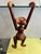 1970s Large Wood Monkey in the style of Kay Bojesen For Sale - Image 5 of 7