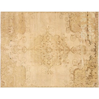 1960s Turkish Oushak Rug For Sale