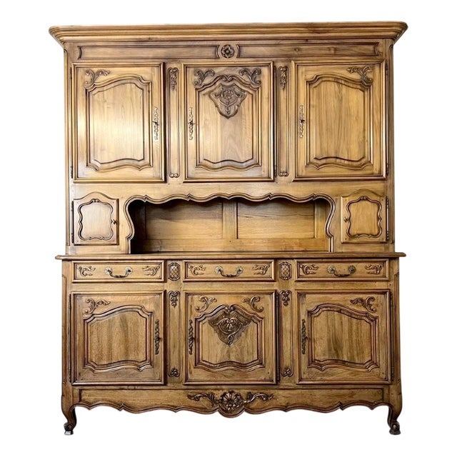 Louis XV Style Sideboard in Cherry For Sale