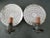 Silver Vintage Colonial Revival Round Mirrored Tole Tin Electrified Sconces - A Pair For Sale - Image 8 of 9