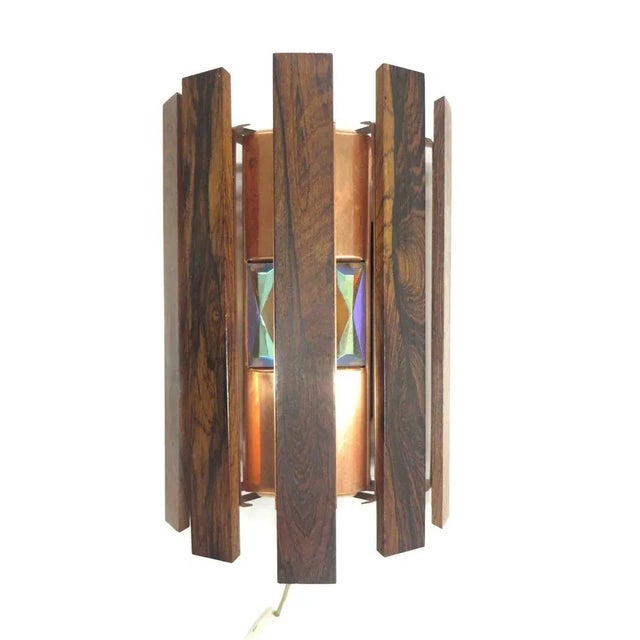 Vintage Wall Lamp by Werner Schou for Coronell Elektro, 1970s For Sale - Image 4 of 5