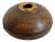 Antique Dark Wood & Brass India Tobacco Container For Sale