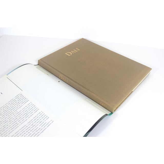 1985 Dali by Robert Descharnes Art Book Hard Cover Coffee Table Book For Sale - Image 6 of 15