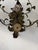 Printmaking Materials 19th Century Big Italian Tole and Porcelain Flowers Polychrome Sconces 3 Lights For Sale - Image 7 of 10