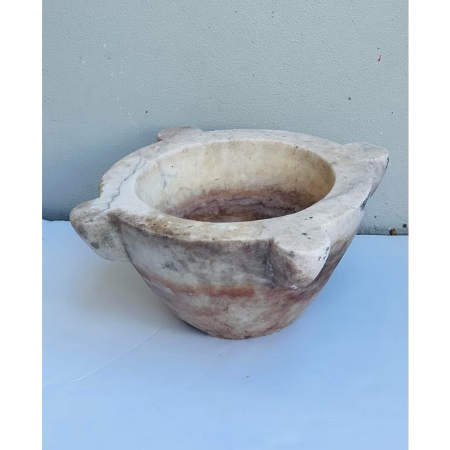 Baroque Early 19th Century Baroque Style Marble Harden Flower Pot For Sale - Image 3 of 5