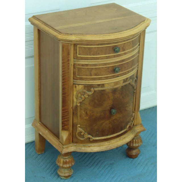 French 1970s Elegant French Nightstand For Sale - Image 3 of 12