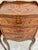 Pair of French Louis XV Revival Inlaid Bedside Tables with Three Drawers, 1940s For Sale - Image 9 of 11