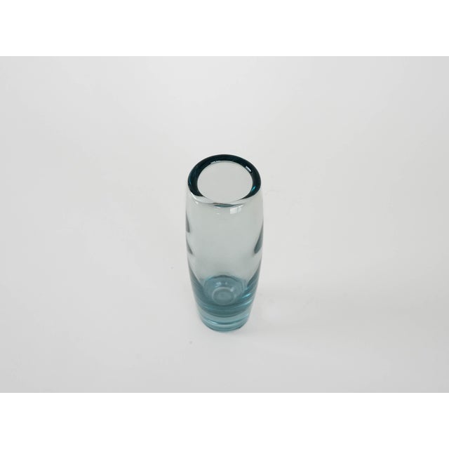 Vintage Danish Glass Vase by Per Lütken for Holmegaard, 1950s For Sale - Image 6 of 8