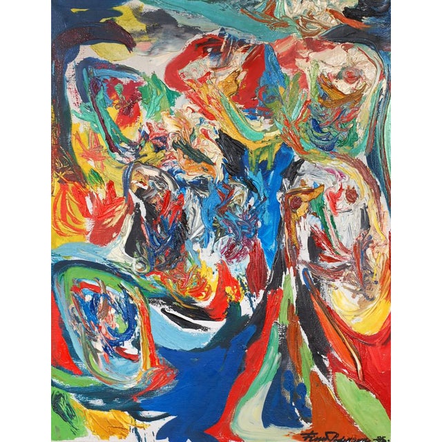 Finn Pedersen, Oil on Canvas, Framed For Sale