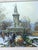 Mid 20th Century Framed European Winter Street Scene Original Oil Painting Signed Gerald Kott, Mid-20th Century For Sale - Image 5 of 18