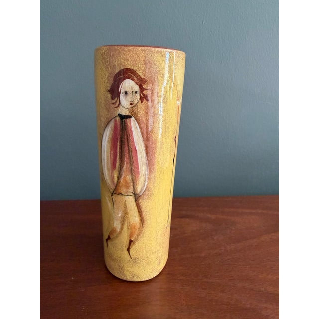 American Pillin Art Pottery Vase California American For Sale - Image 3 of 8