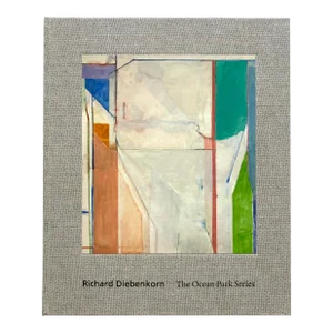 " Richard Diebenkorn : The Ocean Park Series " First Edition Lithograph Print Abstract Expressionist Large Hardcover Exhibition Art Book