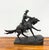 Vintage Large Scale Patinated Bronze Frederic Remington Sculpture For Sale In West Palm - Image 6 of 9