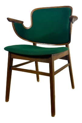 Mid-Century Danish Chair by Hans Olsen for Krauses Furniture Factory