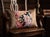 Tropical Mocha Velvet Cushion Cover For Sale - Image 10 of 16