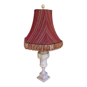 1970s Alabaster Table Lamp